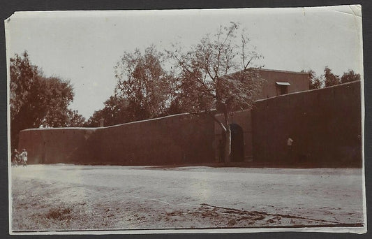 India 1917 photograph Police Outpost Tank Khyber Pakhtunkhwa 8.5cm x 13.5cm