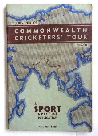 West Indies Cricket Tour of India souvenir / programme 1949-50