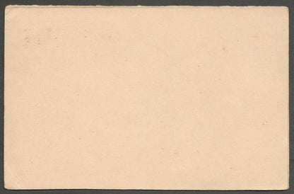 AOP India Hyderabad 1948 reply card 6p+6p on 8p+8p unused HG #32