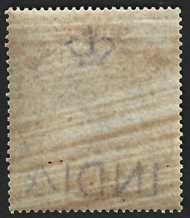 India QV 1866 Court Fee 10R MNH