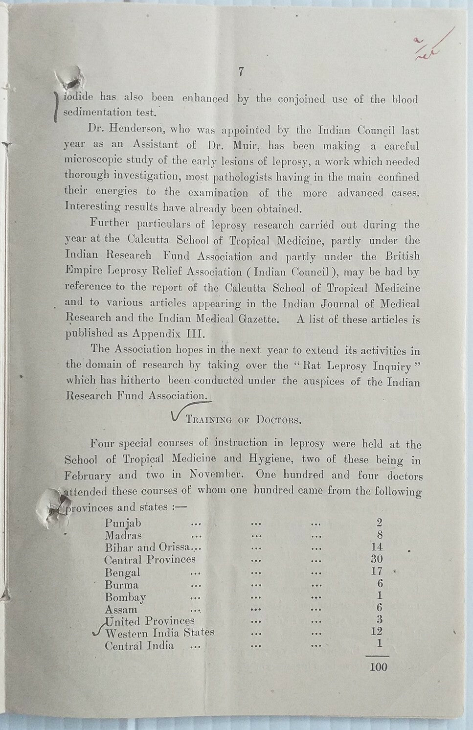 India BRITISH EMPIRE LEPROSY RELIEF ASSOC 1927 report 52pgs