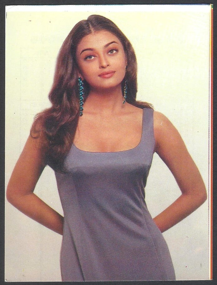 AOP2 India Bollywood 2005 Pocket Calendar AISHWARYA RAI BACHCHAN