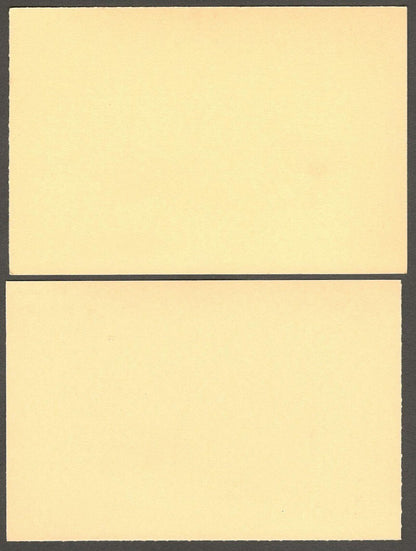 (AOP) India CATARACT publicity postal cards in 12 languages unused