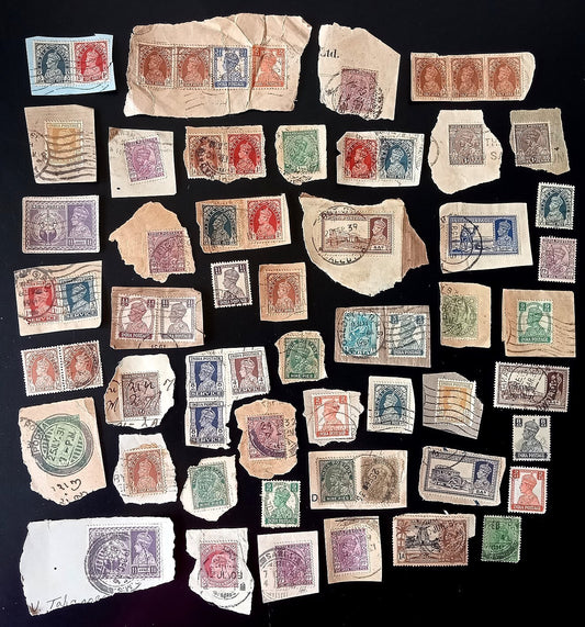 India pre 1947 on & off paper accumulation (200+ stamps)