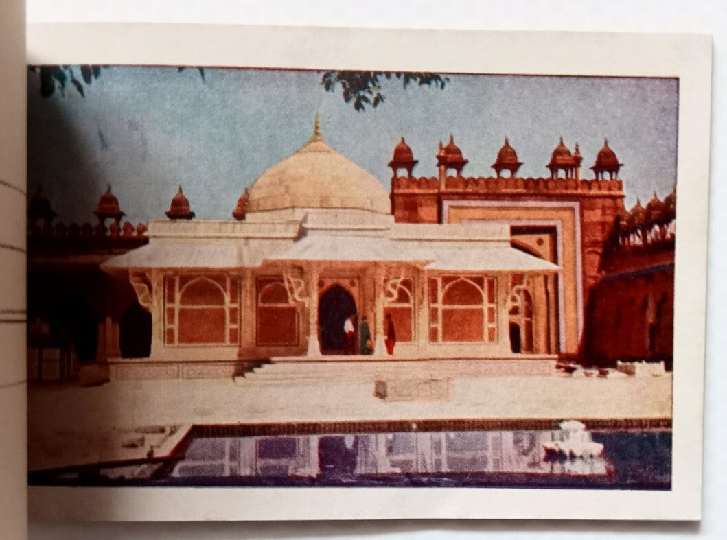 AOP India AGRA vintage booklet of 12 postcards