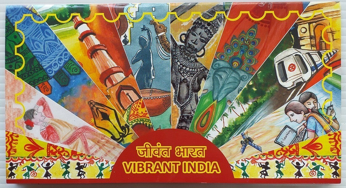 India 2016 Vibrant India post office pack with MS & MS FDC