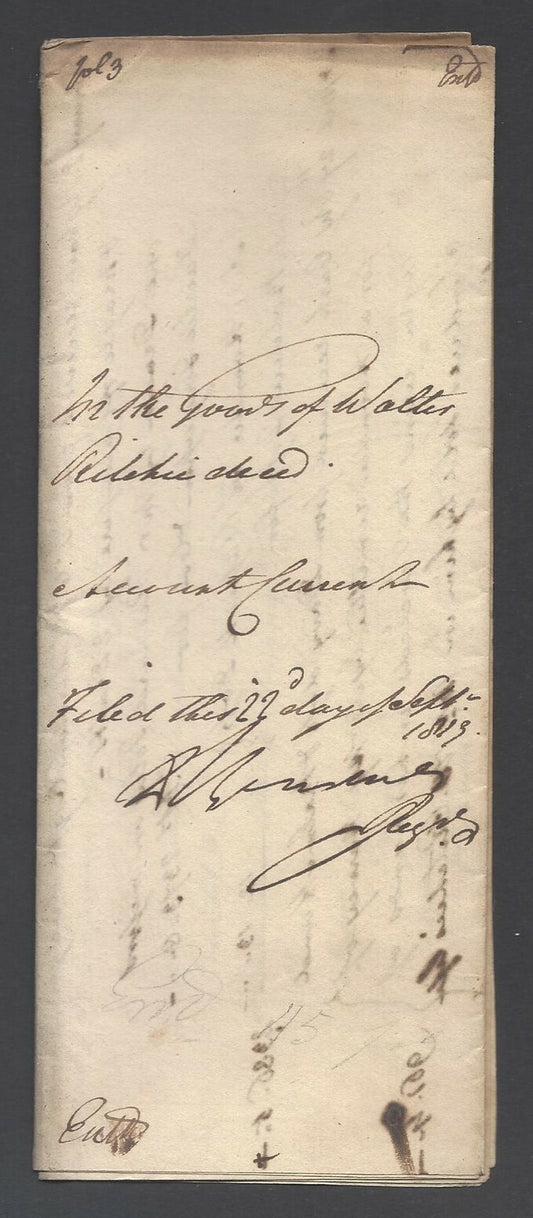 AOP India 1819 Supreme Court, Fort Williams, Calcutta document