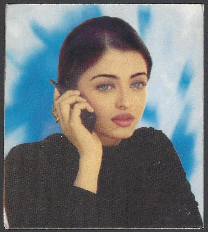 AOP2 India Bollywood 2004 Pocket Calendar AISHWARYA RAI BACHCHAN