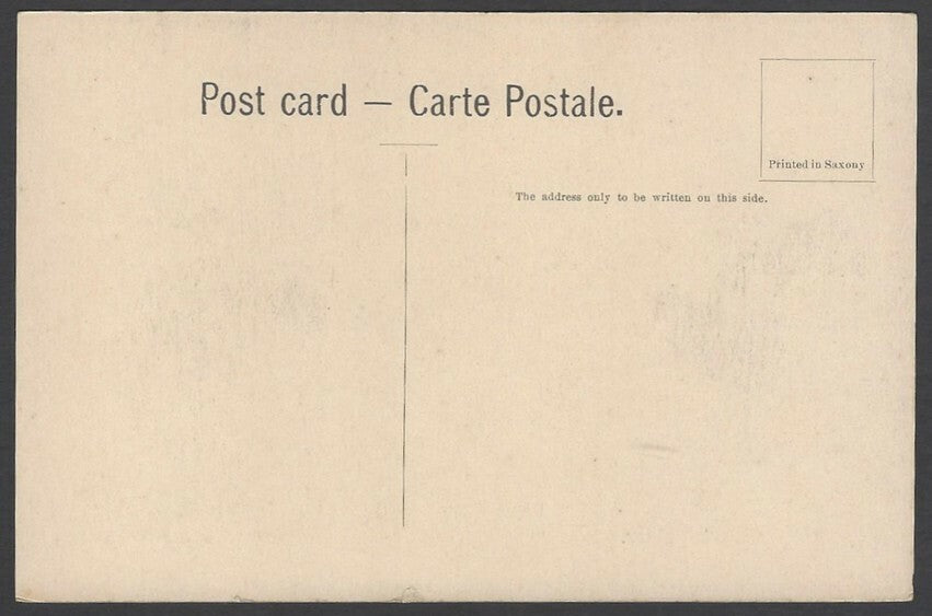India Darjeeling Hill Railway vintage postcard