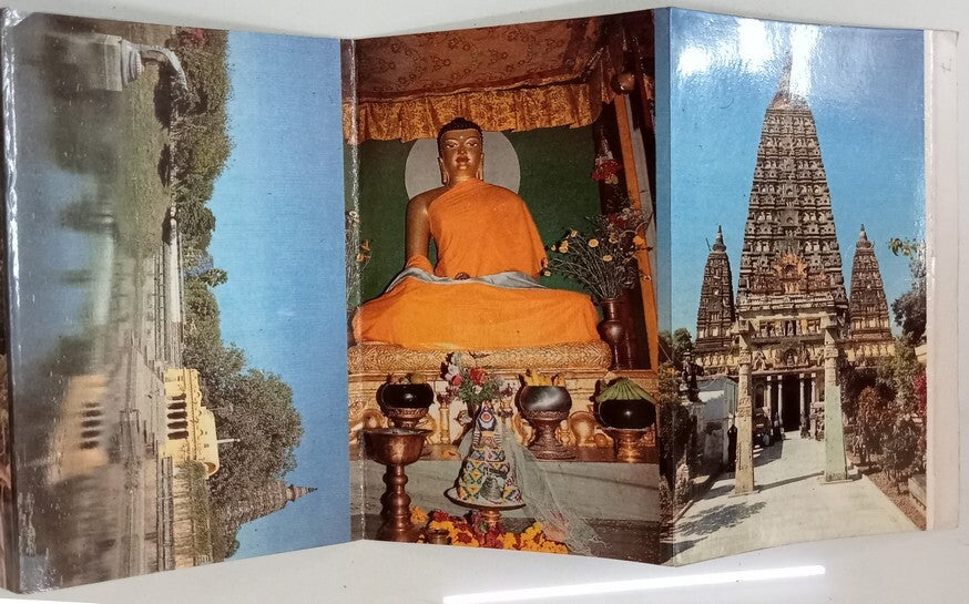 AOP India BODHGAYA Thailand, China & Tibet Temples vintage postcards (7)