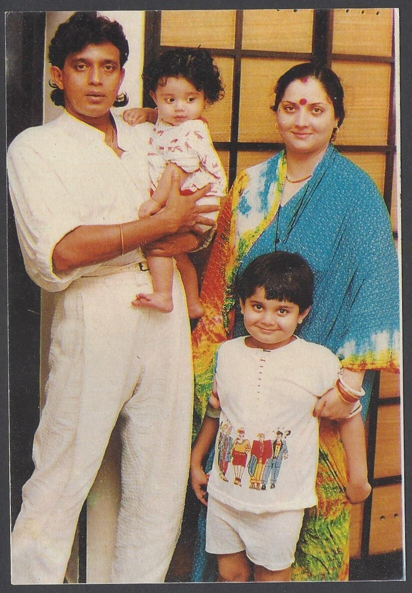 AOP India vintage Bollywood postcard MITHUN CHAKROBORTY