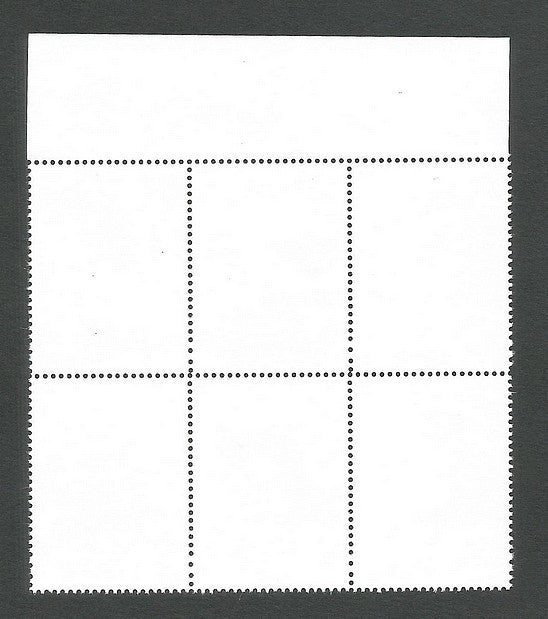 India 2015 YOGA DAY misperf error block of 6 MNH