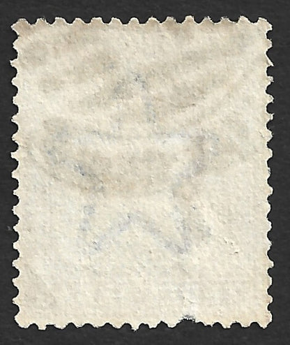 (AOP) India JIND STATE KEdVII 3a OVERPRINT DOUBLE used. SG 48a £325