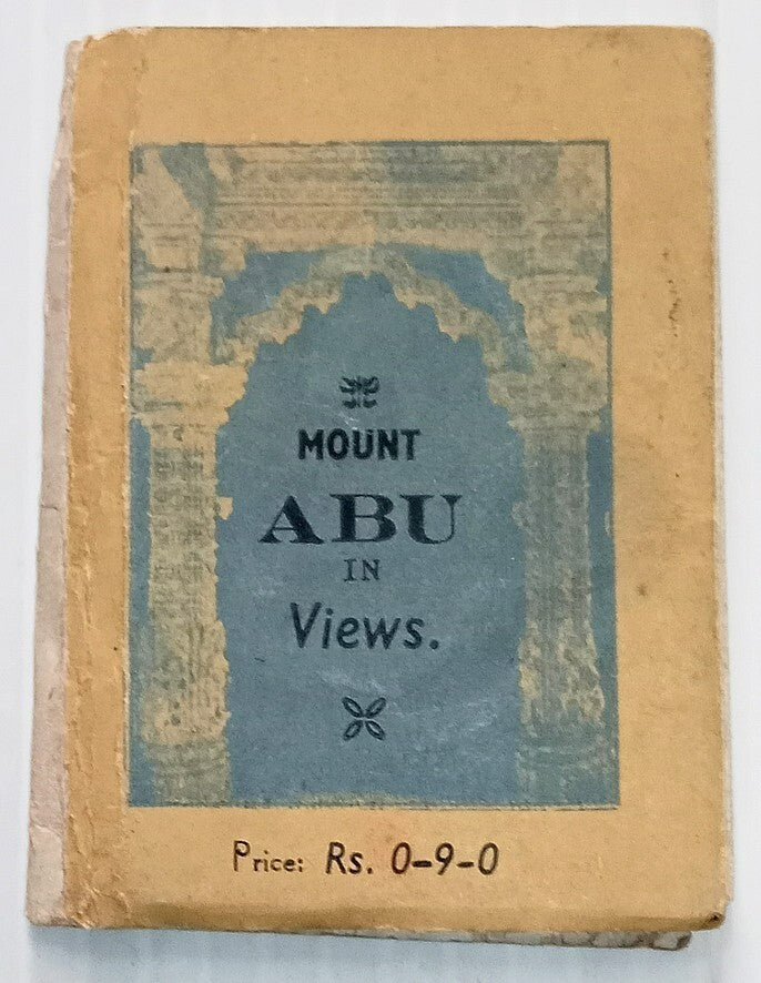 AOP India MOUNT ABU IN VIEWS small vintage tourist booklet of views c.1950