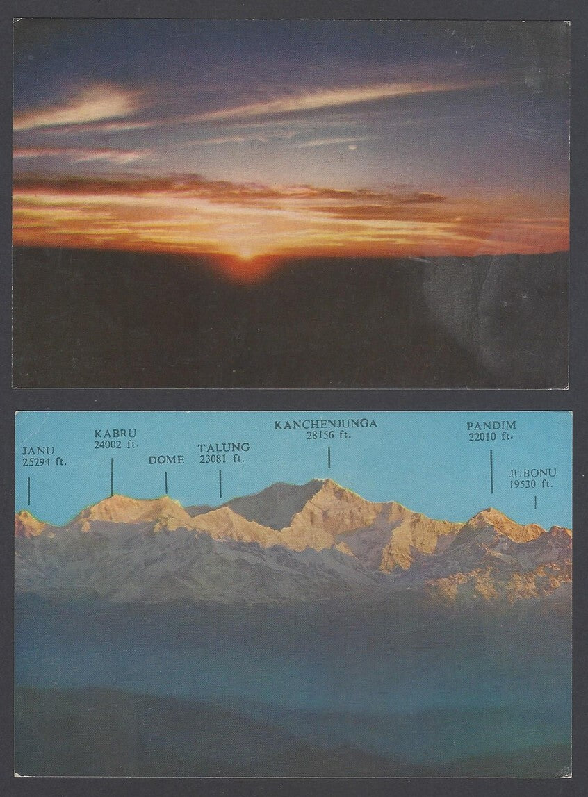AOP India vintage postcards DARJEELING (9)