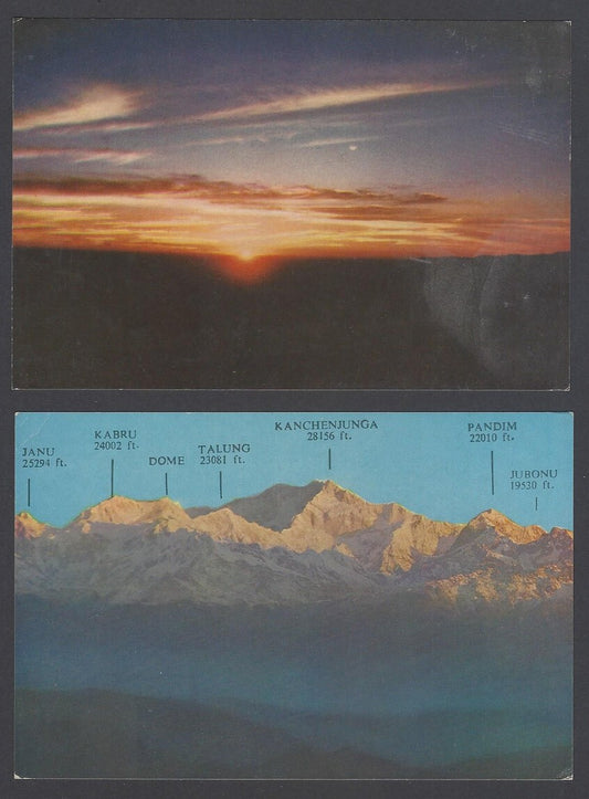 AOP India vintage postcards DARJEELING (9)