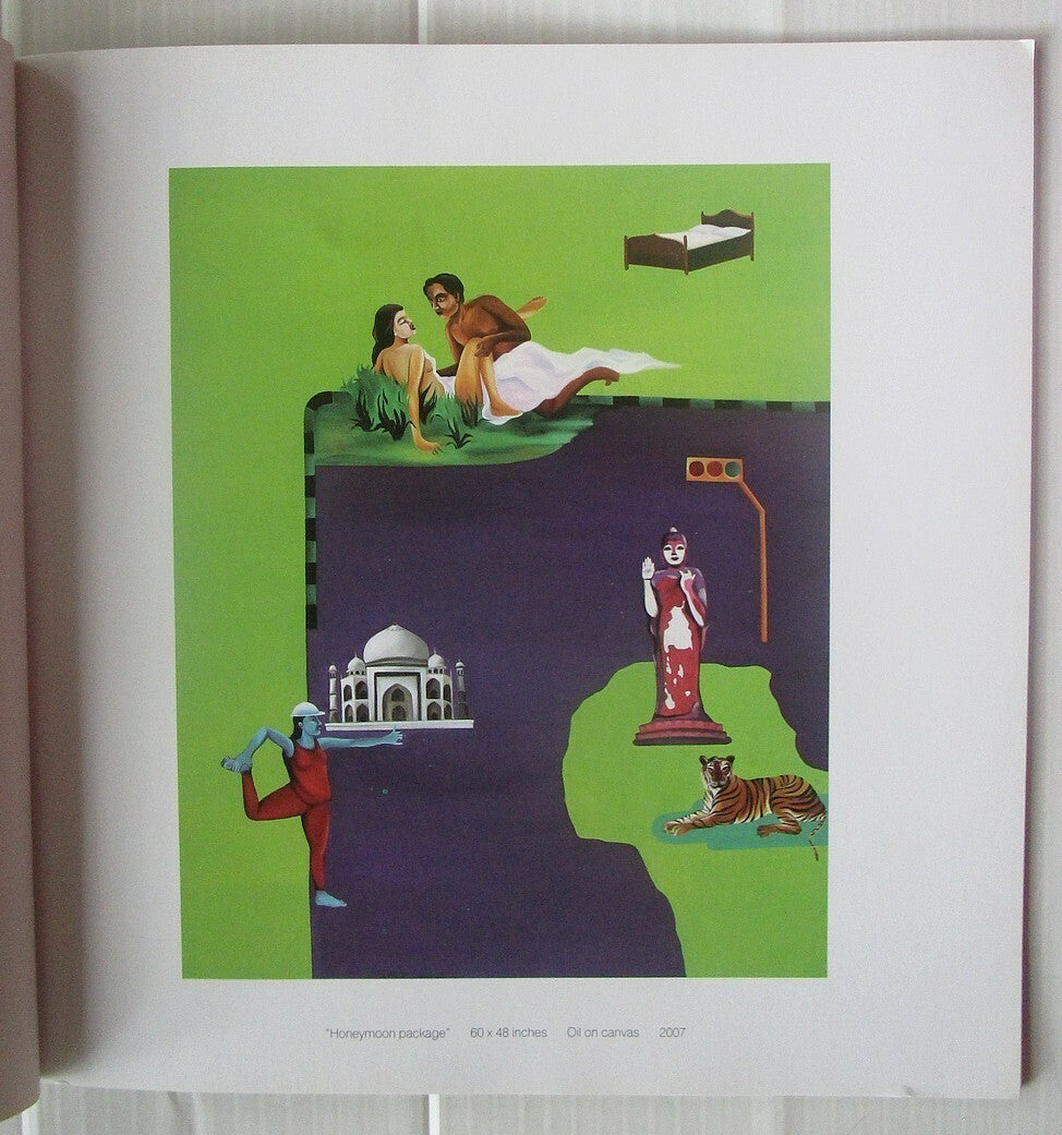 India Contemporary Art NIRMALA BILUKA 2007 Exhibition souvenir 8pages