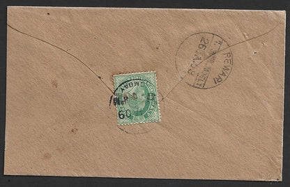 KEdVII 1909 GREAT INDIAN PENINSULA RAILWAY CO. cover