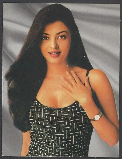 AOP2 India Bollywood 2001 Pocket Calendar AISHWARYA RAI BACHCHAN
