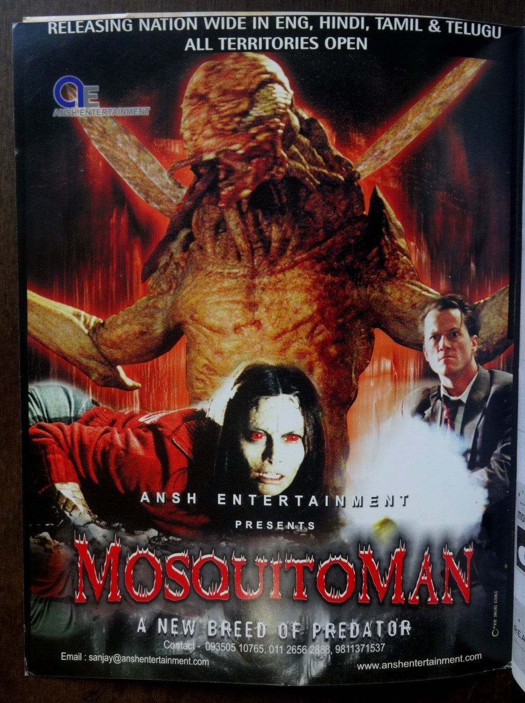 Bollywood Trade magazine COMPLETE CINEMA 22 Oct 2005 issue – RAFTA RAFTA cover