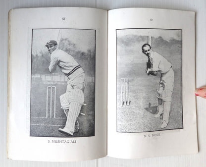 West Indies Cricket Tour of India souvenir / programme 1949-50