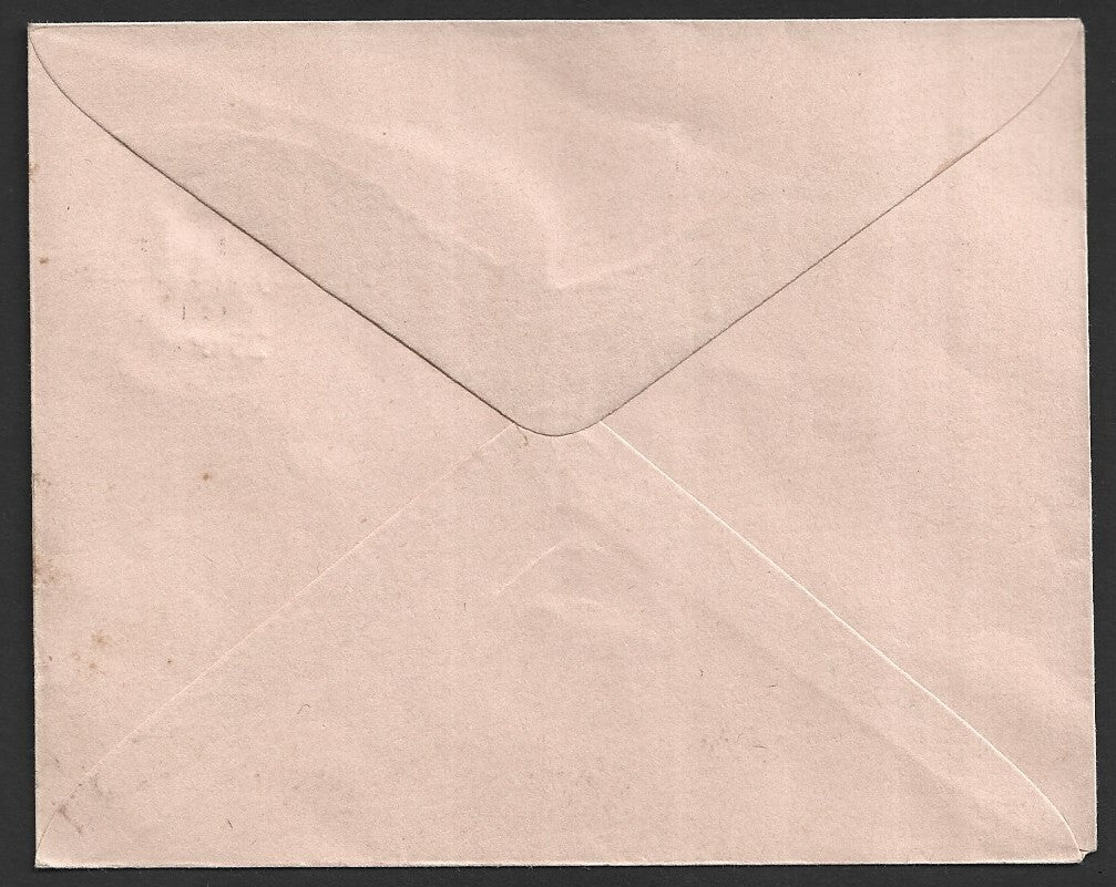 India 25p on Express 20p+20p red envelope with misplaced overprint error
