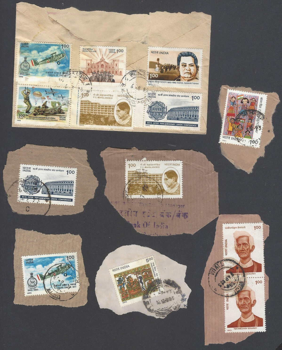 AOP India 1990s commemoratives on paper 250++