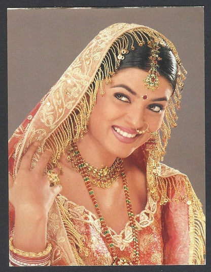 AOP2 India Bollywood 2002 pocket calendar SUSHMITA SEN