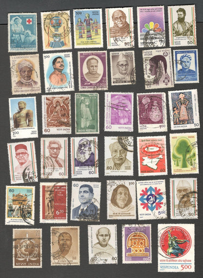 AOP India collection of large 1000+ different commemorative stamps