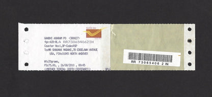 India 1997 Mother Teresa MS miniature sheet on cover to USA