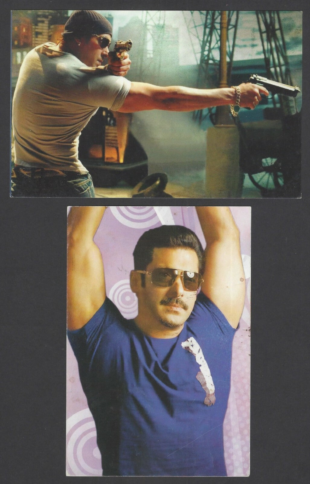India BOLLYWOOD Salman Khan postcards x 8