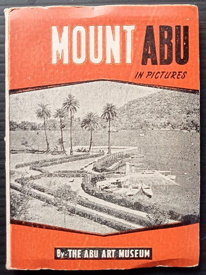 (AOP) India MOUNT ABU vintage miniature booklet of views