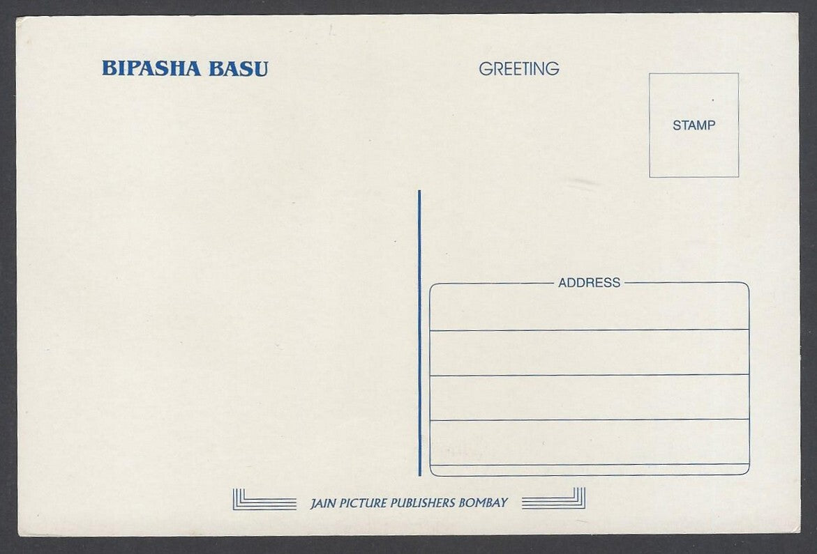 AOP India vintage Bollywood postcard  BIPASHA BASU