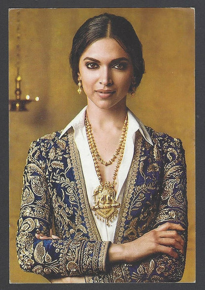 AOP India Bollywood vintage postcard DEEPIKA PADUKONE