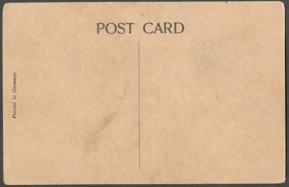 AOP India The Bund Falls, Poona vintage postcard