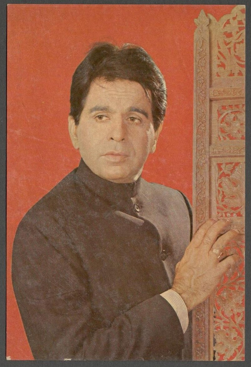 AOP India Bollywood vintage postcard DILIP KUMAR