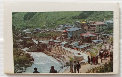 AOP India Badrinath Kedarnath Hardwar vintage tourist booklet of 16 postcards 