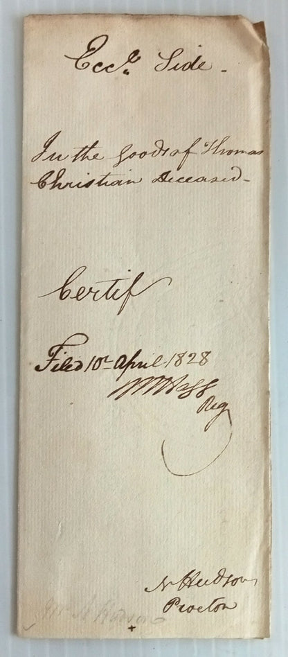 AOP India 1828 Supreme Court, Fort Williams, Calcutta document