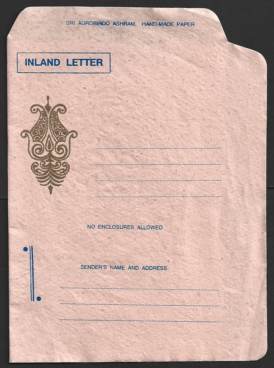 AOP India Sri Aurobindo Ashram vintage stationery (10)