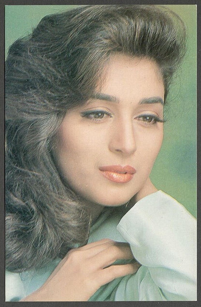 AOP India Bollywood vintage postcard MADHURI DIXIT