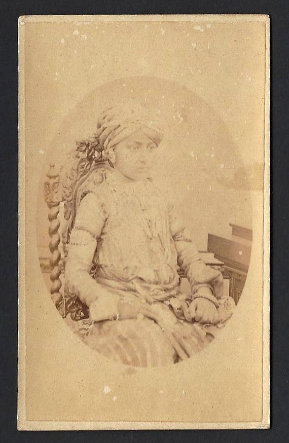 CDV photo Maharajas of India #3