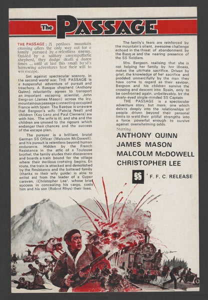 Hollywood Publicity cards for India – History movies