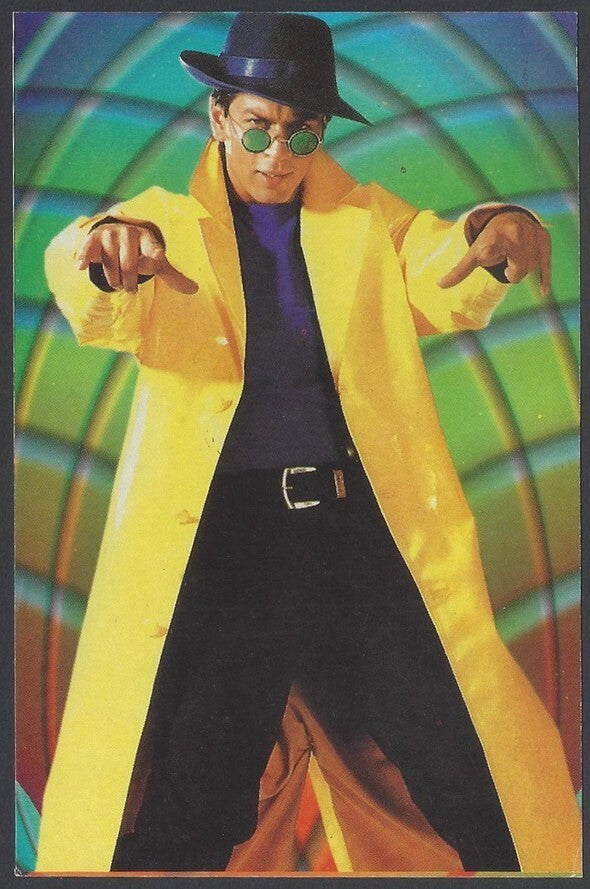 AOP India Bollywood vintage postcard - SHAH RUKH KHAN