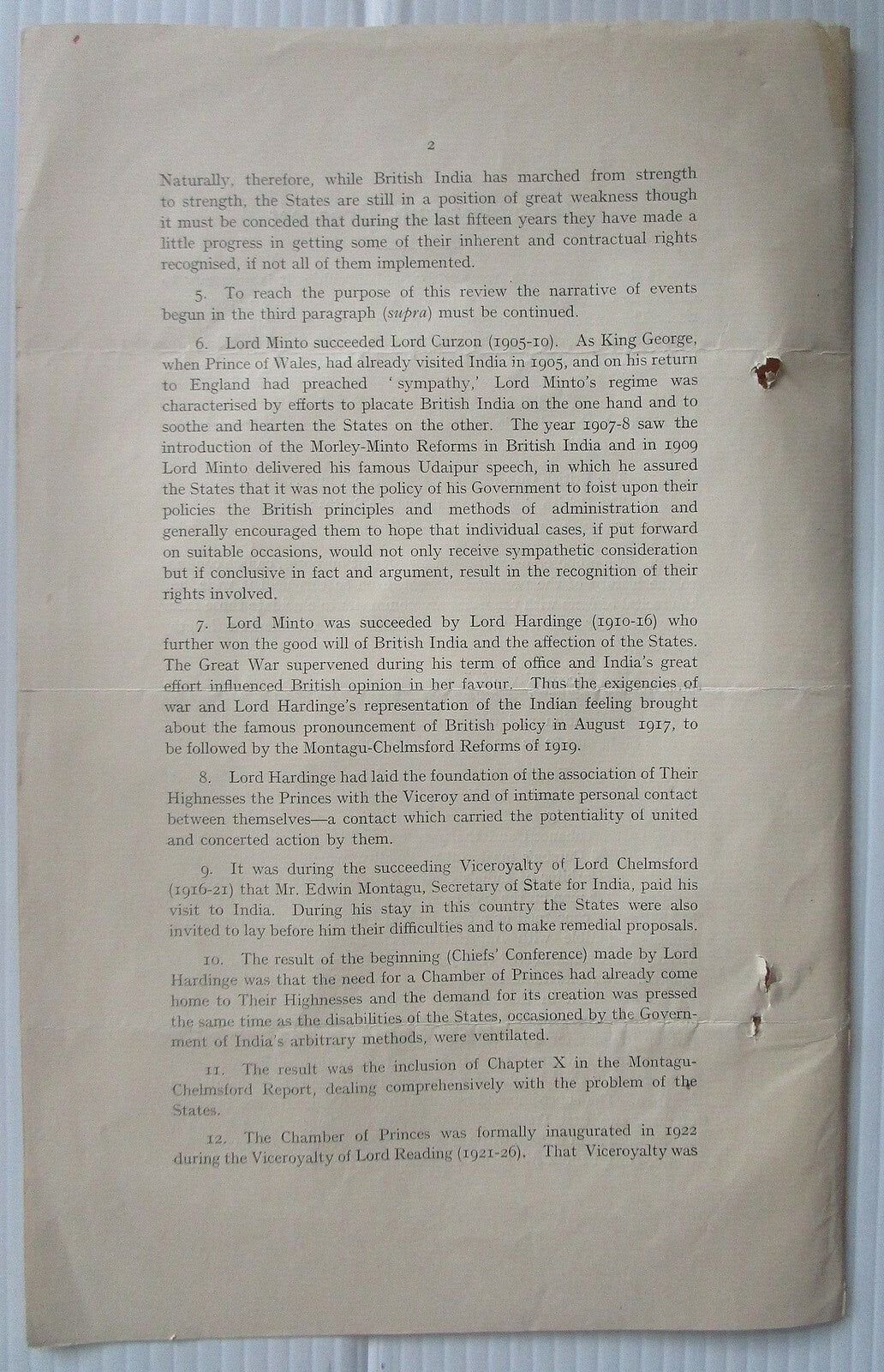 India Retrospect & Prospect a 1938 commentary on past & the future of the Nation