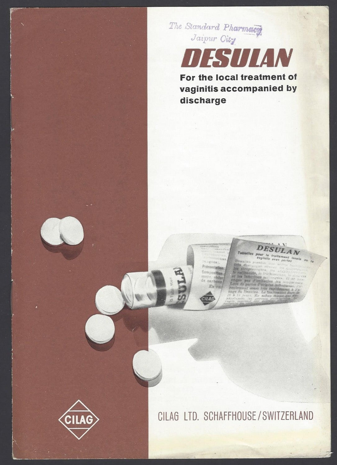 India 1940s to 1950s CILAG medical advertisement brochures (14) ZAZ