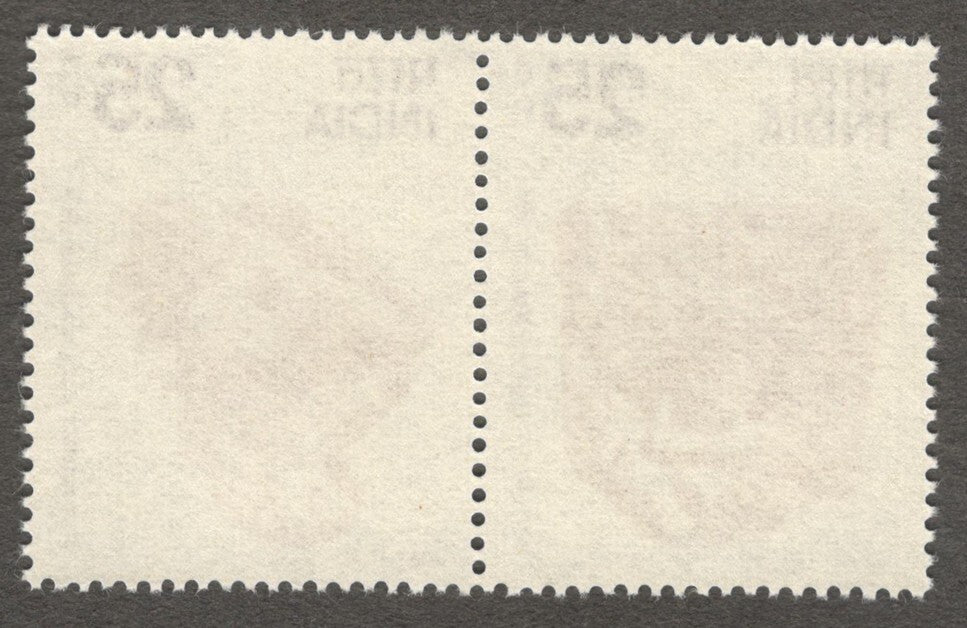 India #620 1974 Museum sentenant pair MNH