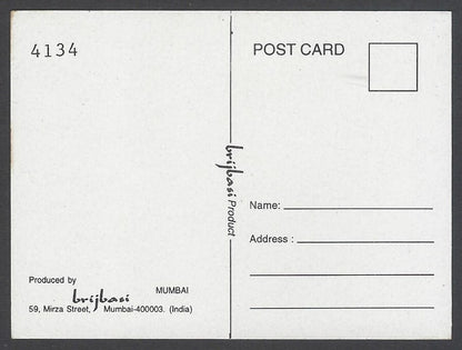 AOP Bollywood India promotional mini postcard (3x4 inches) URMILA MATONDKAR