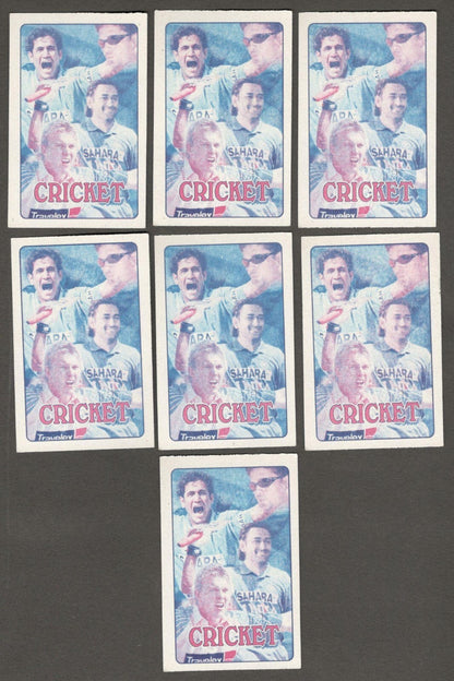 (AOP) India CRICKET Australian players trading cards with player statistics (7)