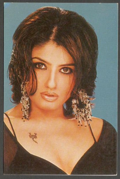 AOP India Bollywood vintage postcard RAVEENA TONDON