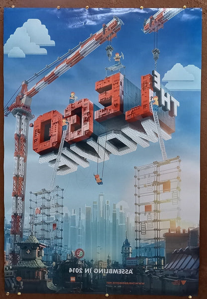 2014 The Lego Movie 1 sheet India poster Will Arnett